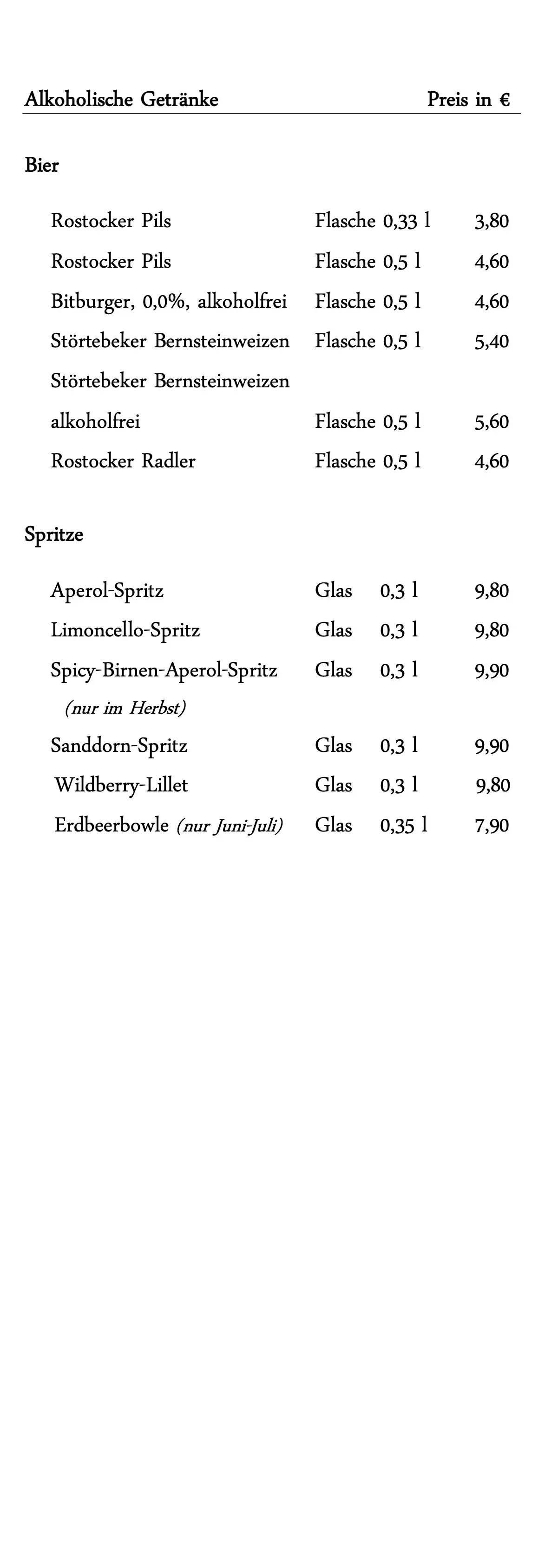 Speisekarte – Seite 6 von 12