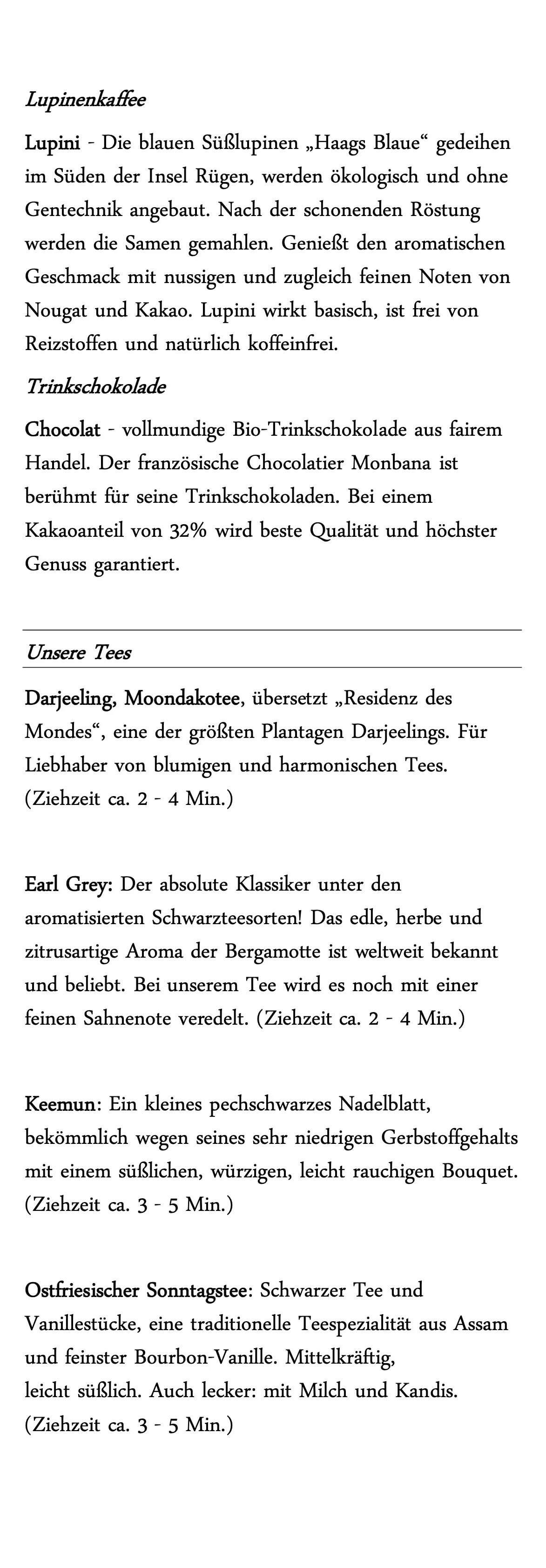 Speisekarte – Seite 8 von 12